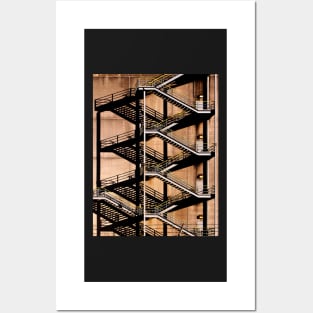 Factory Stairs Posters and Art